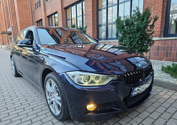 BMW Seria 3 cena 32000 przebieg: 340000, rok produkcji 2013 z Wrocław małe 106